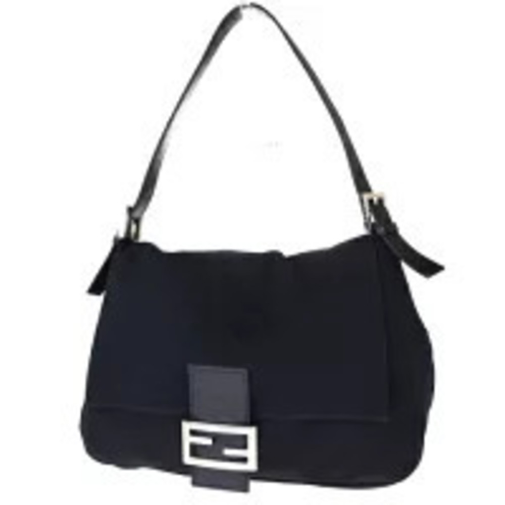 Fendi Mamma Bucket shoulder bag black leather